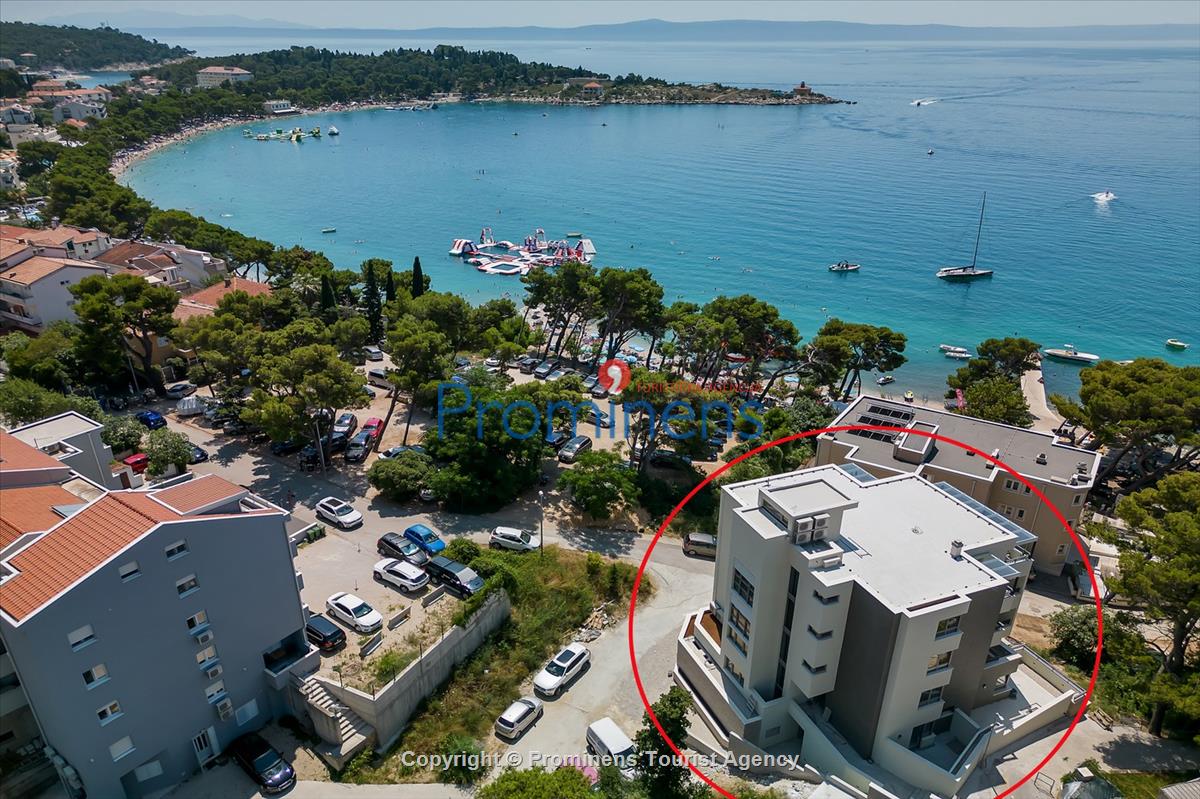 Apartment Sea Residece Srzić Makarska Beachfront