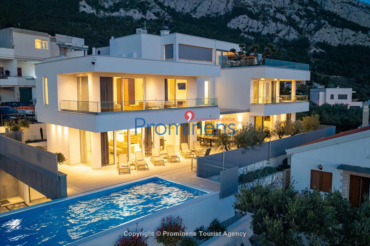 Exklusive Ferienwohnung Maja und Petra mit Pool in Makarska, 