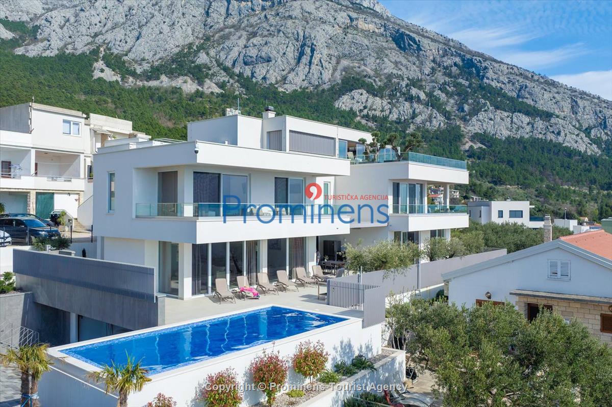 Exklusive Ferienwohnung Maja und Petra mit Pool in Makarska, 
