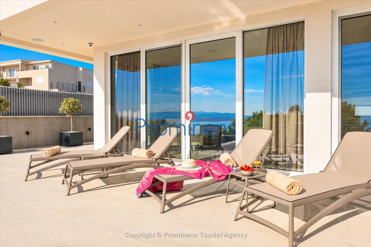 Exklusive Ferienwohnung Maja und Petra mit Pool in Makarska, 