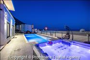Villa Hota Makarska – grijani bazen, masažna kada, sauna, fitnes, 8 osoba