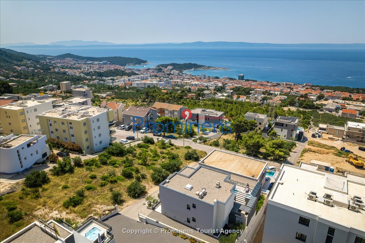 Villa Hota Makarska – grijani bazen, masažna kada, sauna, fitnes, 8 osoba