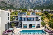 Villa Hota Makarska – grijani bazen, masažna kada, sauna, fitnes, 8 osoba