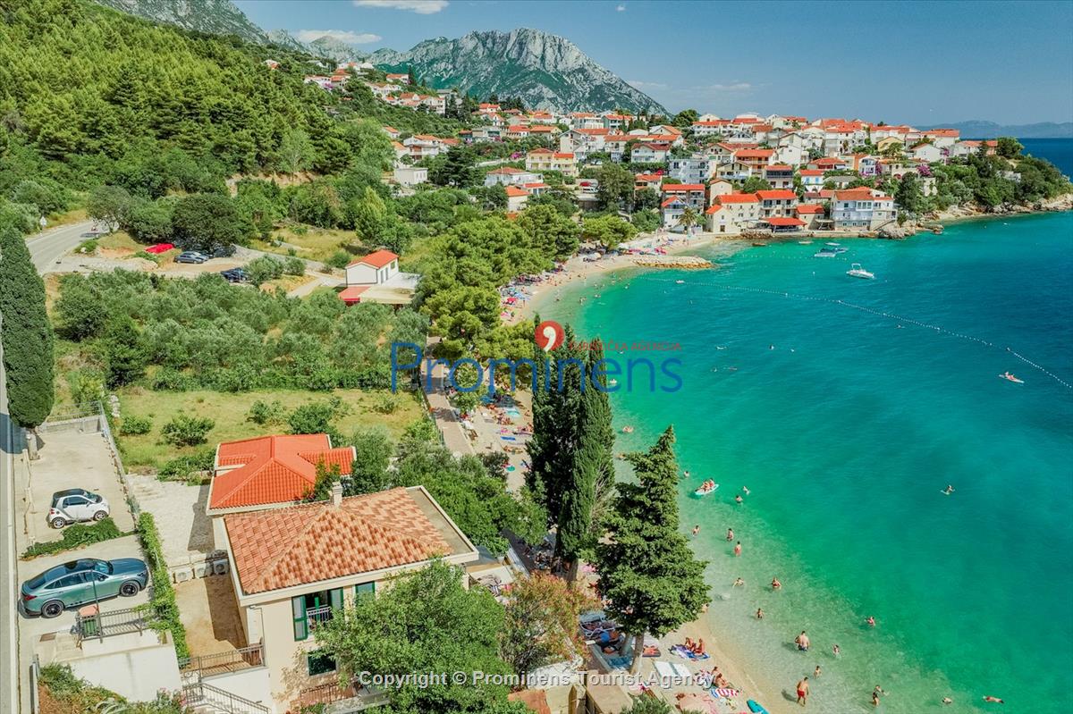 Kuća na plaži San't Antonio Podaca – 4 spavaće sobe, 2 obitelji, direktan izlaz na more, Makarska rivijera