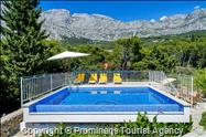 Ferienhaus Finestra mit Pool in  Tučepi an Makarska Riviera mit zwei Schlafzimmern-Kroatien -Familienurlaub 