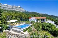 Ferienhaus Finestra mit Pool in  Tučepi an Makarska Riviera mit zwei Schlafzimmern-Kroatien -Familienurlaub 