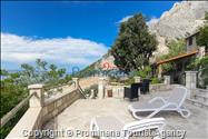 Ferienhaus Villa Dado Baška Voda,  Makarska Riviera  Kroatien  mit Meerblick beheiztem Pool und Garten