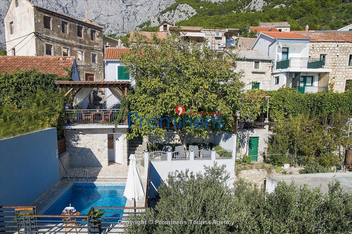 Ferienhaus Bartul mit beheiztem Pool in Makarska - Familienurlaub in Kroatien