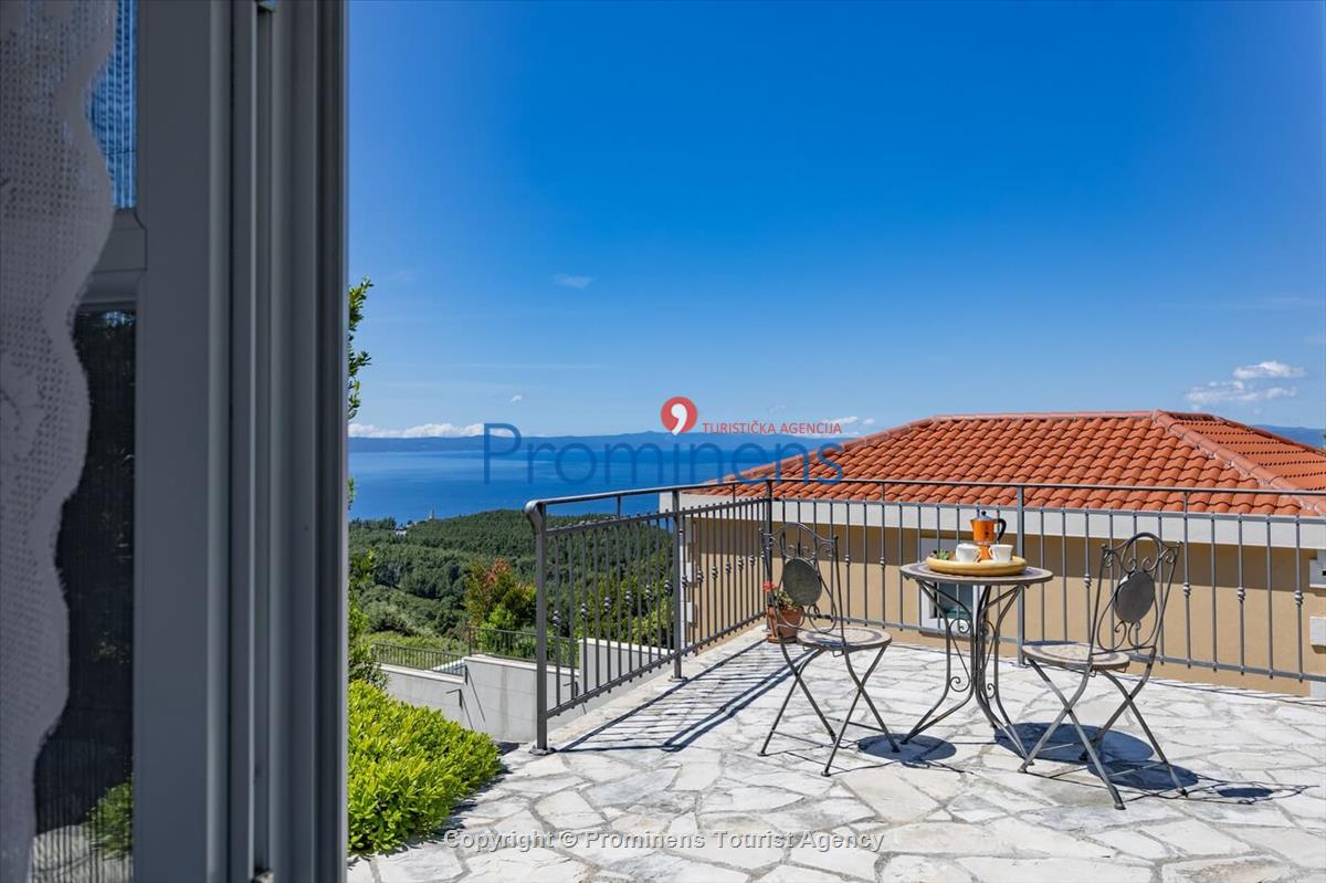 Ferienhaus Mely mit beheiztem Pool in Makarska - Panoramablick und Entspannung