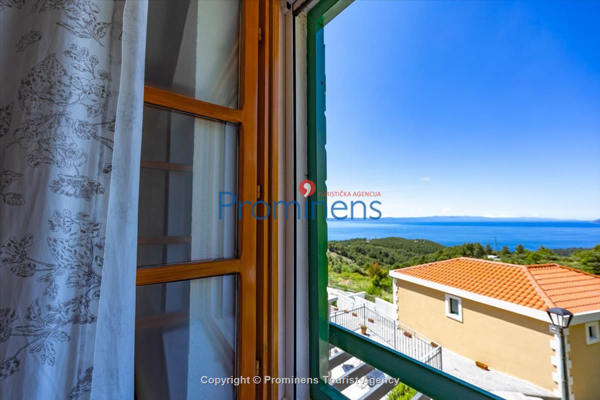 Ferienhaus Mely mit beheiztem Pool in Makarska - Panoramablick und Entspannung