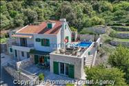 Ferienhaus Mely mit beheiztem Pool in Makarska - Panoramablick und Entspannung