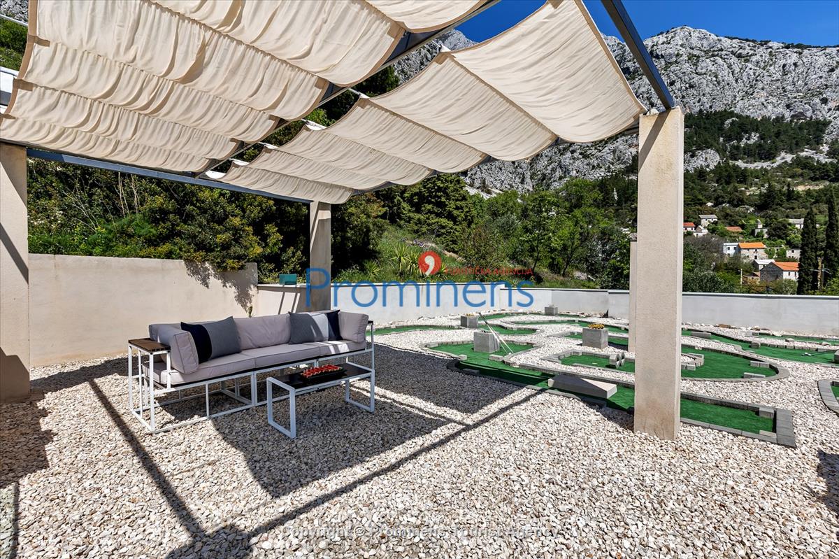 Ferienhaus mit Pool Villa Rita in Makarska - Kroatien im Naturpark Biokovo