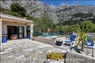 Ferienhaus mit Pool Villa Rita in Makarska - Kroatien im Naturpark Biokovo