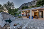 Ferienhaus mit Pool Villa Rita in Makarska - Kroatien im Naturpark Biokovo