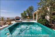 Ferienhaus mit Pool Villa Rita in Makarska - Kroatien im Naturpark Biokovo