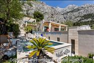 Ferienhaus mit Pool Villa Rita in Makarska - Kroatien im Naturpark Biokovo