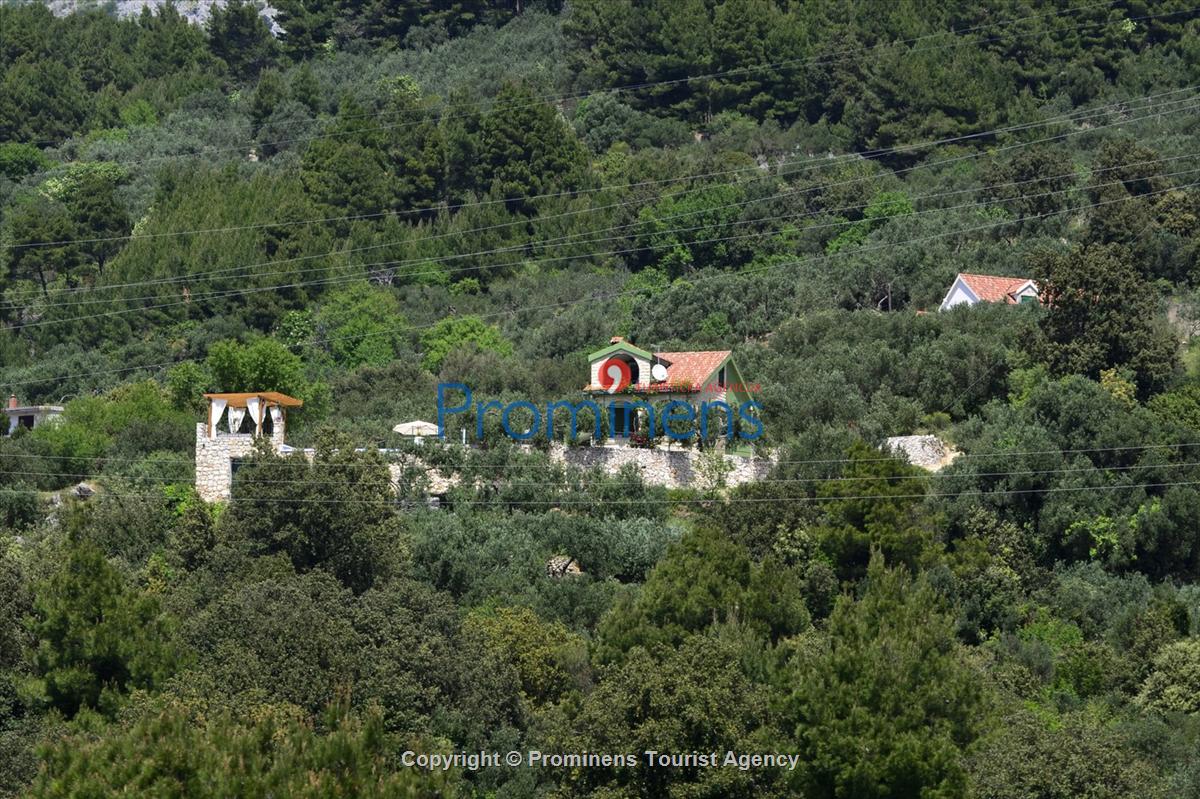 Bezaubernde Villa Mendula in Puharici mit beheiztem Infinity-Pool - Entspannter Urlaub oberhalb von Makarska, Kroatien