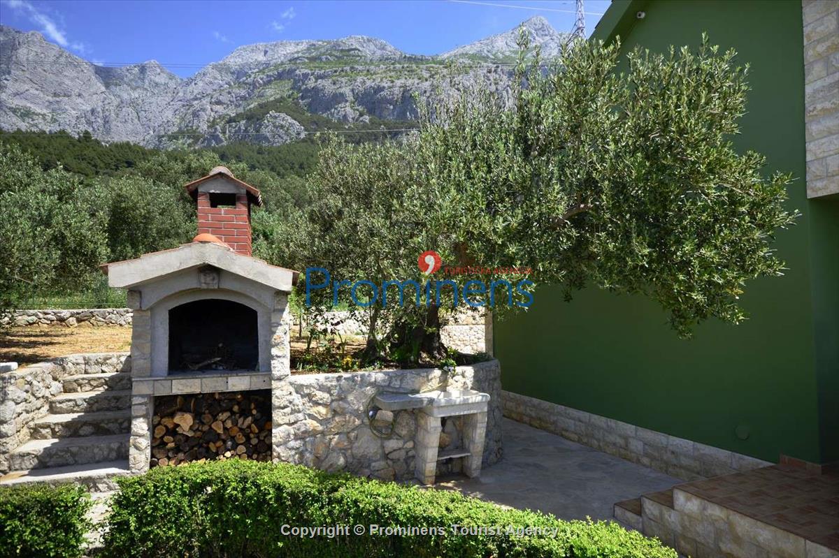 Bezaubernde Villa Mendula in Puharici mit beheiztem Infinity-Pool - Entspannter Urlaub oberhalb von Makarska, Kroatien