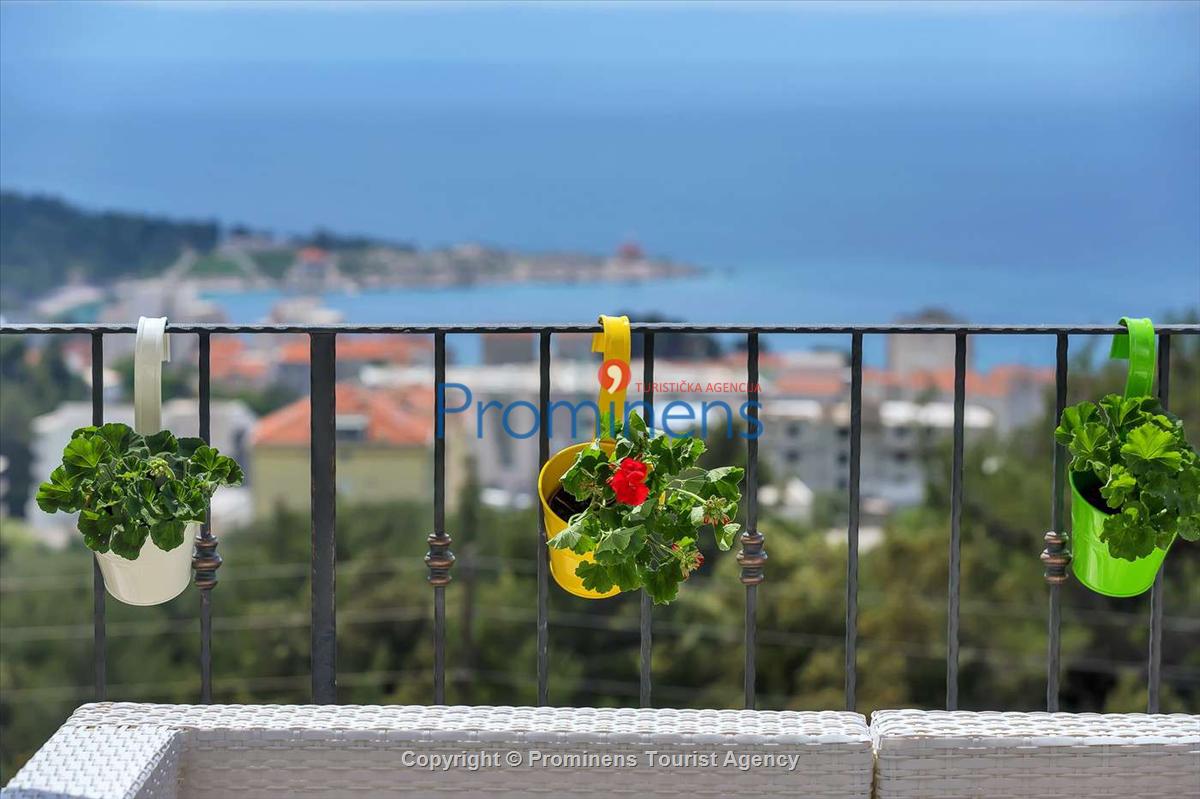 Bezaubernde Villa Mendula in Puharici mit beheiztem Infinity-Pool - Entspannter Urlaub oberhalb von Makarska, Kroatien