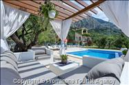 Bezaubernde Villa Mendula in Puharici mit beheiztem Infinity-Pool - Entspannter Urlaub oberhalb von Makarska, Kroatien