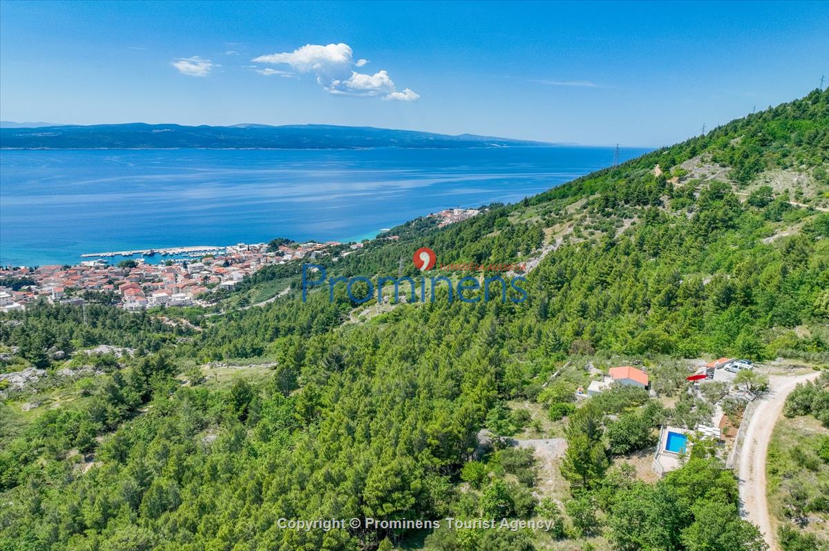 Ferienhaus mit Pool Vista Mare Baška Voda Kroatien