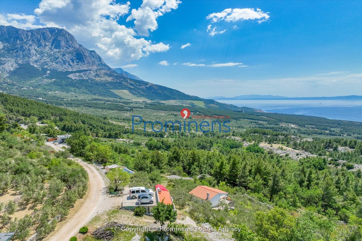 Ferienhaus mit Pool Vista Mare Baška Voda Kroatien