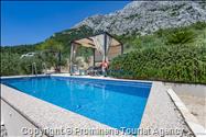 Ferienhaus mit Pool Vista Mare Baška Voda Kroatien