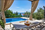 Ferienhaus mit Pool Vista Mare Baška Voda Kroatien