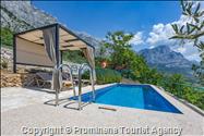 Holiday home Vista Mare with pool and sea view Baska Voda