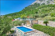 Ferienhaus mit Pool Vista Mare Baška Voda Kroatien