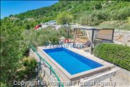 Ferienhaus mit Pool Vista Mare Baška Voda Kroatien