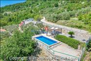 Ferienhaus mit Pool Vista Mare Baška Voda Kroatien