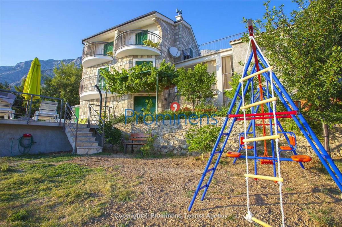 Charmantes Ferienhaus mit Pool und Meerblick in Tučepi - Kroatien an der Makarska Riviera 