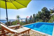 Charmantes Ferienhaus mit Pool und Meerblick in Tučepi - Kroatien an der Makarska Riviera 