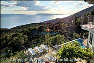 Charmantes Ferienhaus mit Pool und Meerblick in Tučepi - Kroatien an der Makarska Riviera 