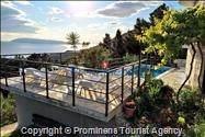 Charmantes Ferienhaus mit Pool und Meerblick in Tučepi - Kroatien an der Makarska Riviera 