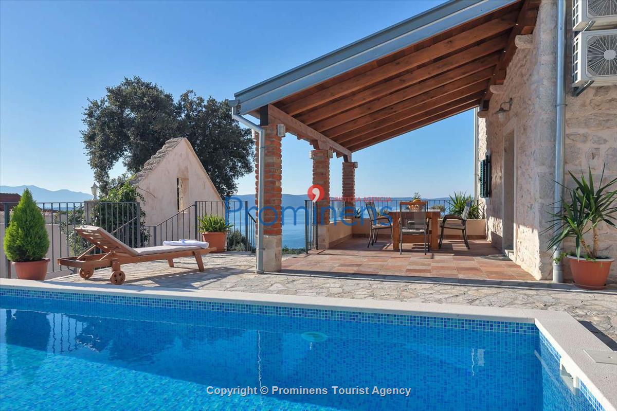 Ferienhaus Mia mit Pool in Živogošće -  Makarska Riviera-Kroatien Urlaub