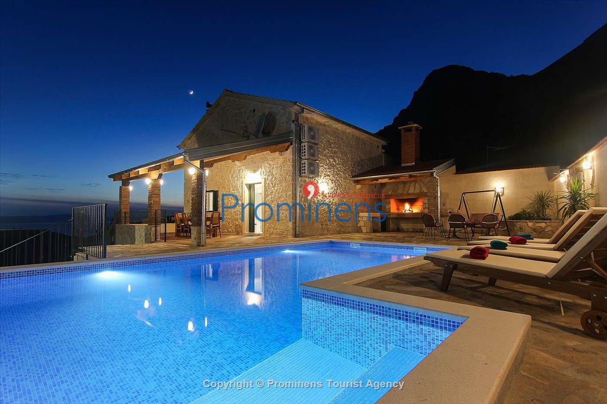 Ferienhaus Mia mit Pool in Živogošće -  Makarska Riviera-Kroatien Urlaub