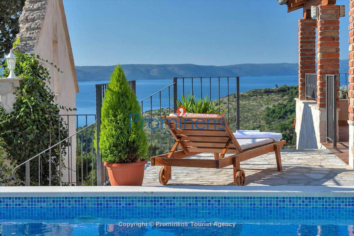 Ferienhaus Mia mit Pool in Živogošće -  Makarska Riviera-Kroatien Urlaub