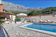 Ferienhaus Mia mit Pool in Živogošće -  Makarska Riviera-Kroatien Urlaub