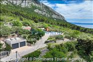 Alleinstehendes Ferienhaus Tome mit Meerblick oberhalb von Makarska