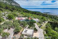 Alleinstehendes Ferienhaus Tome mit Meerblick oberhalb von Makarska