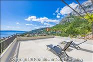 Alleinstehendes Ferienhaus Tome mit Meerblick oberhalb von Makarska