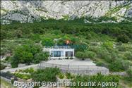 Alleinstehendes Ferienhaus Tome mit Meerblick oberhalb von Makarska