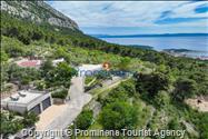Alleinstehendes Ferienhaus Tome mit Meerblick oberhalb von Makarska