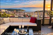Penthouse apartman s whirlpoolom i pogledom na more, Makarska – 6 gostiju, 3 spavaće sobe