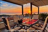 Penthouse apartman s whirlpoolom i pogledom na more, Makarska – 6 gostiju, 3 spavaće sobe