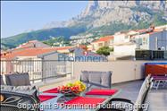 Atemberaubende Penthousewohnung mit Terrasse- Whirlpool und Meerblick in Makarska - 3 Schlafzimmer-2 Badezimmer