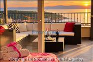 Penthouse apartman s whirlpoolom i pogledom na more, Makarska – 6 gostiju, 3 spavaće sobe