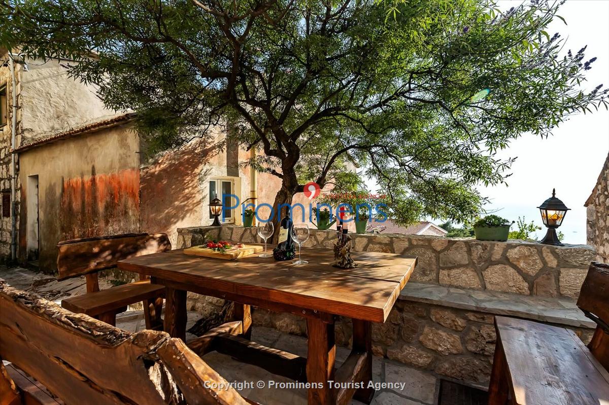 Fereinhaus Stina mit Pool und Meerblick in Tučepi - Makarska Riviera -Kroatien mieten